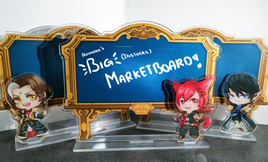 【FF14】 Market Board Acrylic Stand